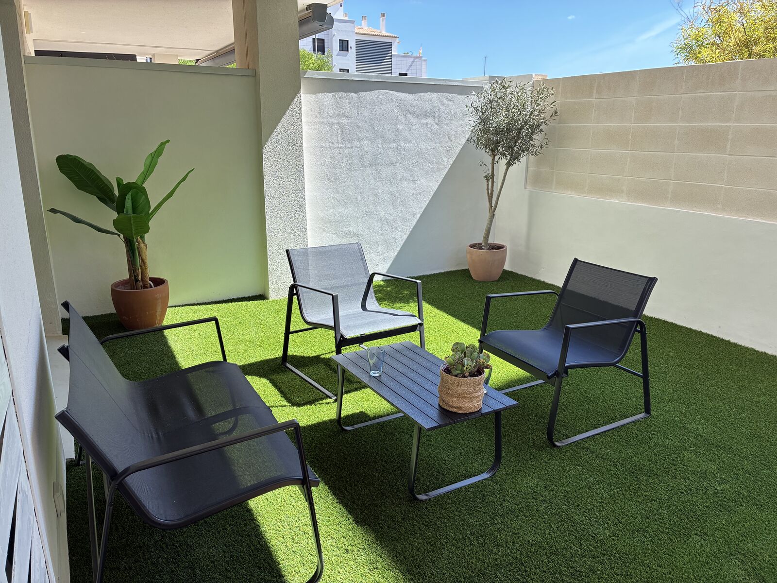 Área de piscina premium
